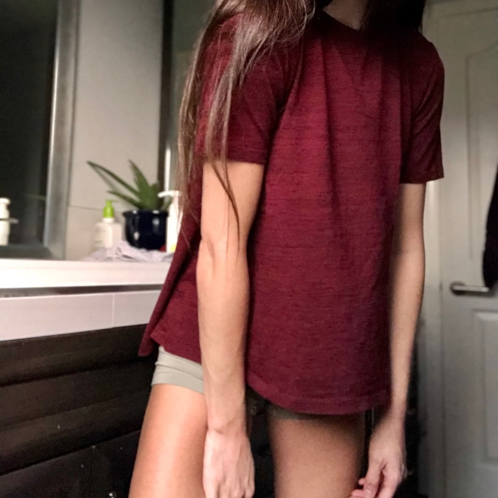 Brand New Forever 21 open back Softest t shirt evr